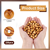 200Pcs Wood Beads WOOD-OC0003-68A-LF-2