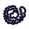 Transparent Glass Beads Strands GLAA-Q116-01A-B19-2