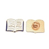 I Read Banned Books Cartoon Book Enamel Pin JEWB-C007-03LG-2