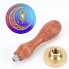 Wax Seal Stamp Set AJEW-WH0208-803-3