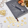 30Pcs 304 Stainless Steel Pendants STAS-CP0001-10G-4