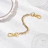 3Pcs 3 Styles 304 Stainless Steel Cable Chain Bag Extender Chains FIND-JF00158-4