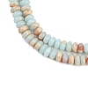 Synthetic Shoushan Stone Beads Strands G-K343-C29-01-3