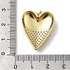 Brass Micro Pave Cubic Zirconia Pendants KK-C090-42G-07-3