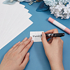 Paper Writable Blank Stickers AJEW-WH0320-69A-3