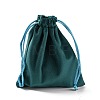 Velvet Jewelry Drawstring Storage Pouches ABAG-P013-02C-08-2