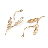 Brass Pendants KK-L266-01B-G-2
