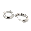 Brass Hoop Earrings EJEW-L211-003P-2