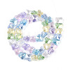Transparency Glass Beads Strands GLAA-T025-03A-01-2
