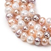 Natural Cultured Freshwater Pearl Beads Strands PA-CBABE82-14-3