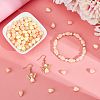 100Pcs 2 Colors Dyed Synthetic Coral Beads CORA-SP0001-02A-4