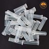 Plastic Flower Root Tube AJEW-GA0001-03-4