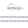 304 Stainless Steel Cable Chains CHS-K002-02-3mm-3