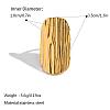 Geometric Adjustable 304 Stainless Steel Cuff Open Rings for Women UZ2558-1-3