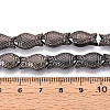 Electroplate Glass Beads Strands X1-EGLA-T025-03A-4