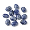 Natural Blue Spot Jasper Cabochons G-A094-01B-49-1