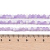Frosted Crackle Glass Beads X1-GLAA-U001-4mm-M04-4