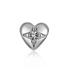 316L Surgical Stainless Steel Micro Pave Clear Cubic Zirconia Tongue Rings FS-WG6EDE0-03-1