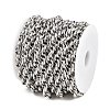 304 Stainless Steel Textured Rope Chains CHS-C022-06P-2