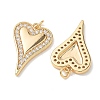 SHEGRACE Valentine's Day Brass Clear Cubic Zirconia Pendants XGRQ3K759-561G-2