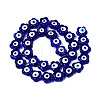 Handmade Evil Eye Lampwork Beads Strands LAMP-N029-008A-2