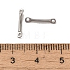 Non-Tarnish 304 Stainless Steel Connector Charms STAS-Q323-10P-3