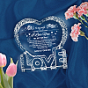 Heart with Word K9 Glass Figurines DJEW-WH0026-003-4