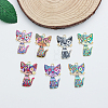 DELORIGIN 42Pcs 7 Colors Alloy Enamel Pendants ENAM-DR0001-03-5