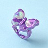 Valentines Day Gifts Kids Acrylic Rings RJEW-S618-M-6