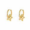 304 Stainless Steel Hoop Dangle Earrings for Women AF5026-1-1
