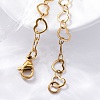 304 Stainless Steel Heart Link Bracelets LS-BJEW-I191-01-3