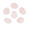 Natural Rose Quartz Cabochons G-C146-02D-1