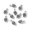 Pine Cone Tibetan Style Alloy Pendants TIBEP-R344-25AS-LF-3