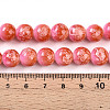 Baking Paint Glass Beads Strands DGLA-N008-10mm-01-5