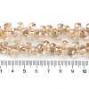 Pearl Luster Plated Electroplate Beads Strands EGLA-H104-09A-PL01-4