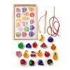 Wooden Magnetic Fishing Games AJEW-D066-01A-1