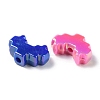 UV Plated Acrylic Beads X-SACR-G034-03-2