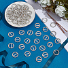 60Pcs Alloy Rhinestone Slider Buckles FIND-CY0001-93-4