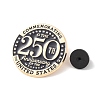 Alloy Enamel USA 250th Anniversary Commemorative Lapel Pin Backs JEWB-B046-01E-G-3