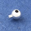925 Sterling Silver Crimp Beads STER-C013-01A-S-2