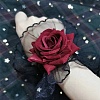 Lace Wrist Sleeves; Dark Series Lolita Hand Cuff PW-WGC86E6-01-4