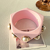 Resin & Plastic Pearl Bangles for Women WG73613-03-1