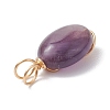 Gemstone Pendants PALLOY-JF03073-5