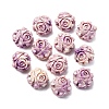Synthetic Coral Dyed Carved Beads SHEL-D001-01C-1