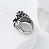Vintage Punk 304 Stainless Steel Finger Rings YJ4863-3-4