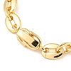 Golden Brass Micro Pave Cubic Zirconia Link Bracelets BJEW-P314-A01-G-3