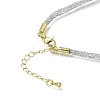3.5MM Polyester Metallic Cord Braided Cord Necklace Making FB-CBAA152-01G-09-2