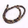 Natural Tiger Eye Round Bead Strands LS-G-R200-6mm-2