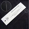 Iron Big Eye Beading Needles ES001Y-01-1-1