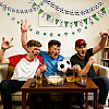 4Pcs 2 Styles Paper Football Hanging Banner DIY-PH0038-66-5